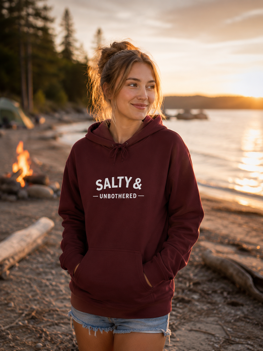 Salty & Unbothered Signature Hoodie