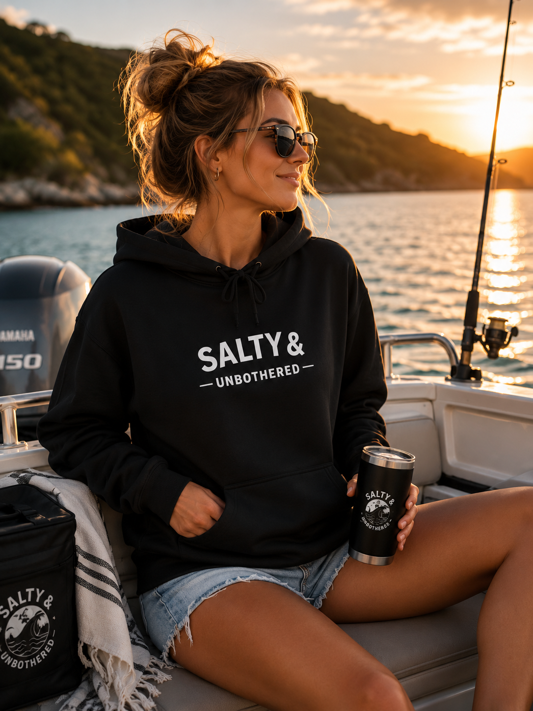 Salty & Unbothered Signature Hoodie