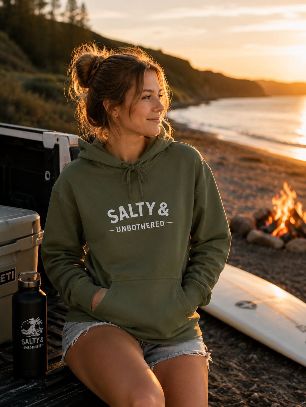 Salty & Unbothered Signature Hoodie