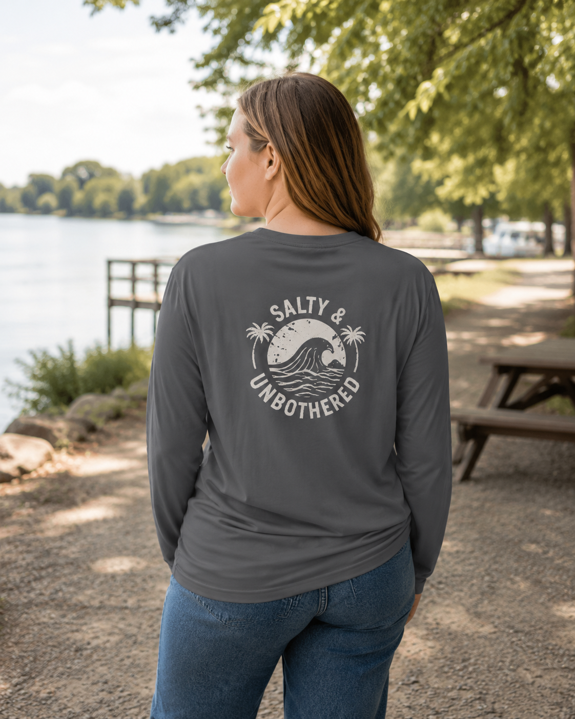 Salty & Unbothered Adventure Long Sleeve