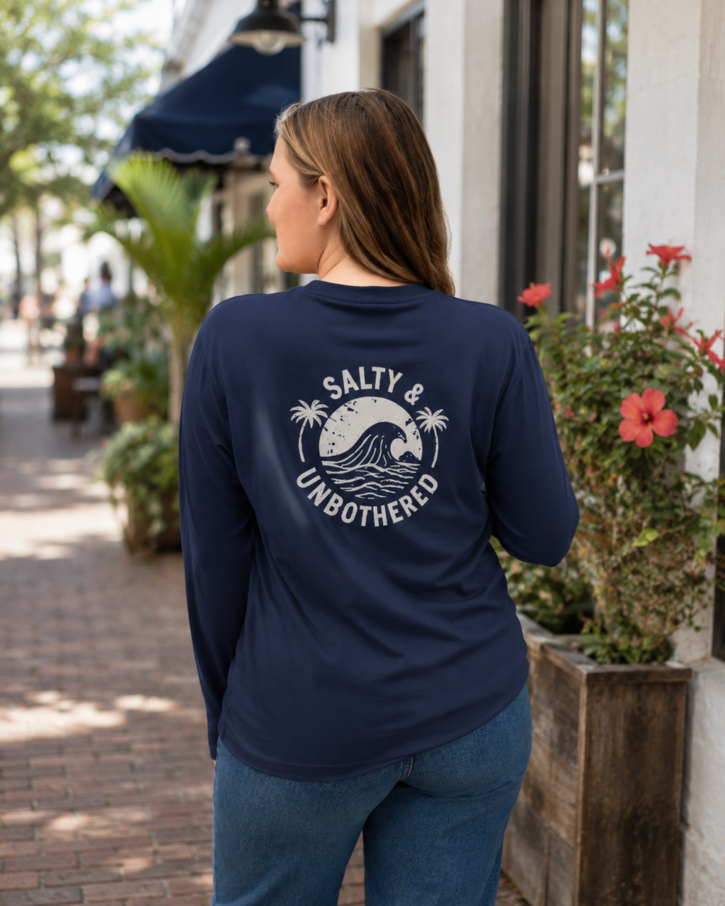 Salty & Unbothered Adventure Long Sleeve