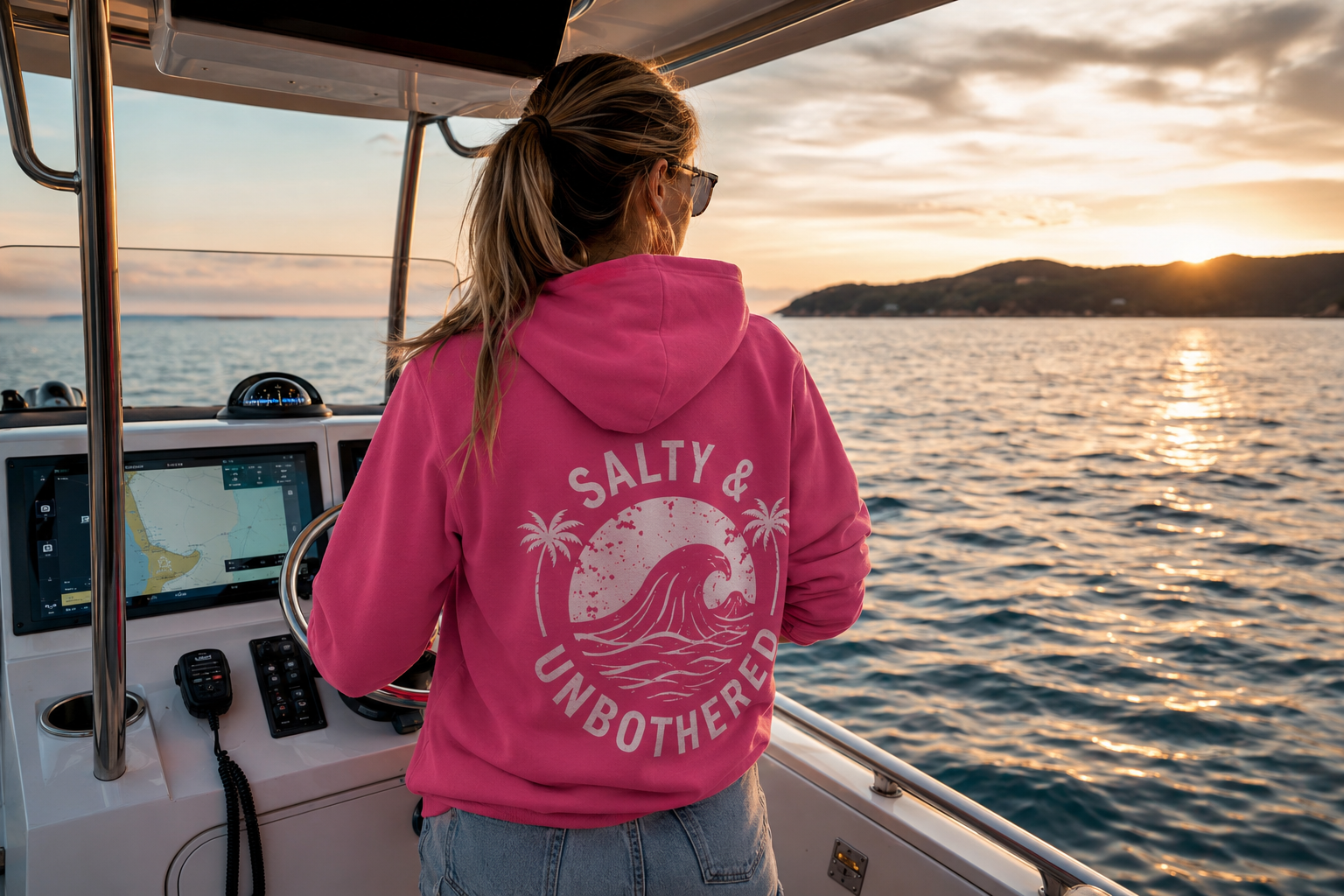 Salty & Unbothered Signature Hoodie