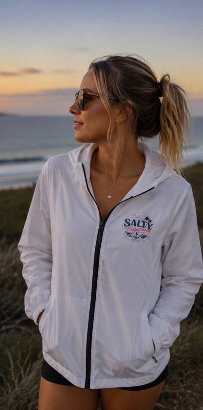 Salty & Unbothered Adventure Windbreaker